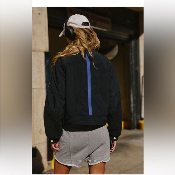 FP Movement On Your Mark Moto Fleece S Black Combo - Picture 5 of 14